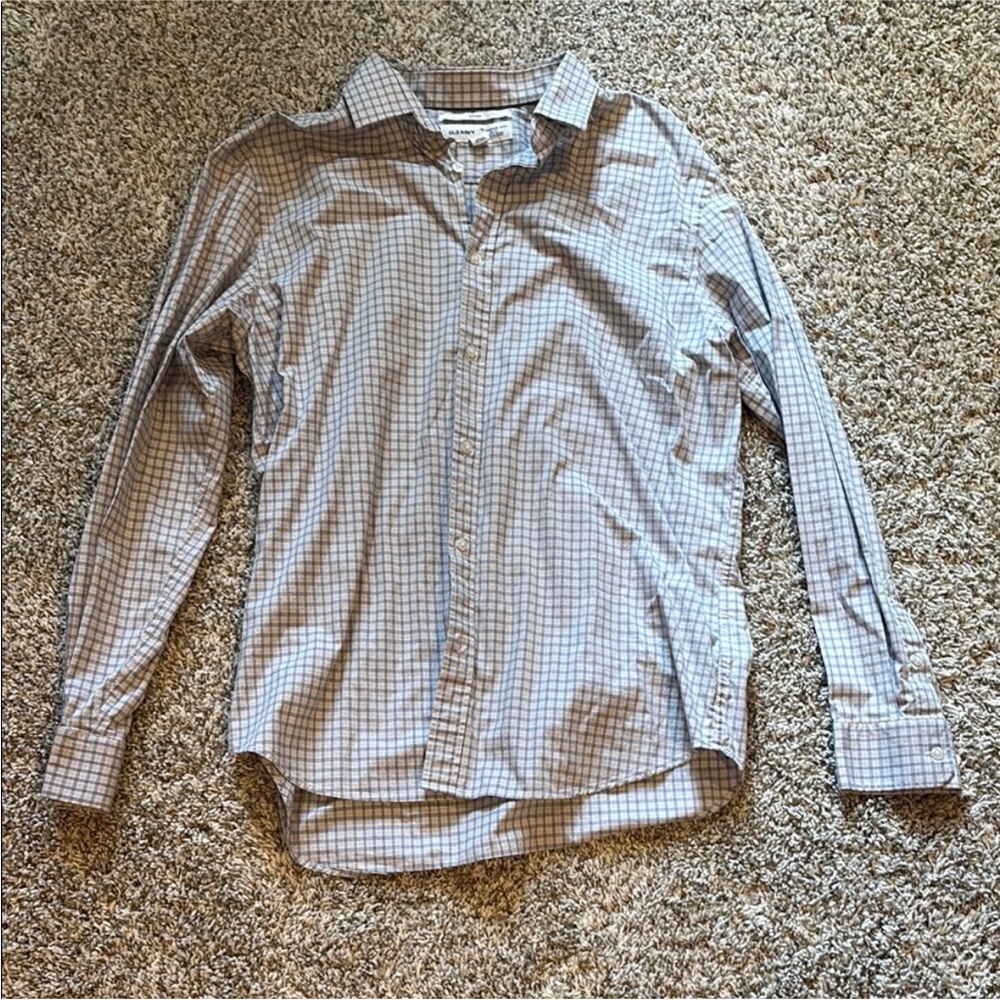 Men's Old Navy No Iron Button Down